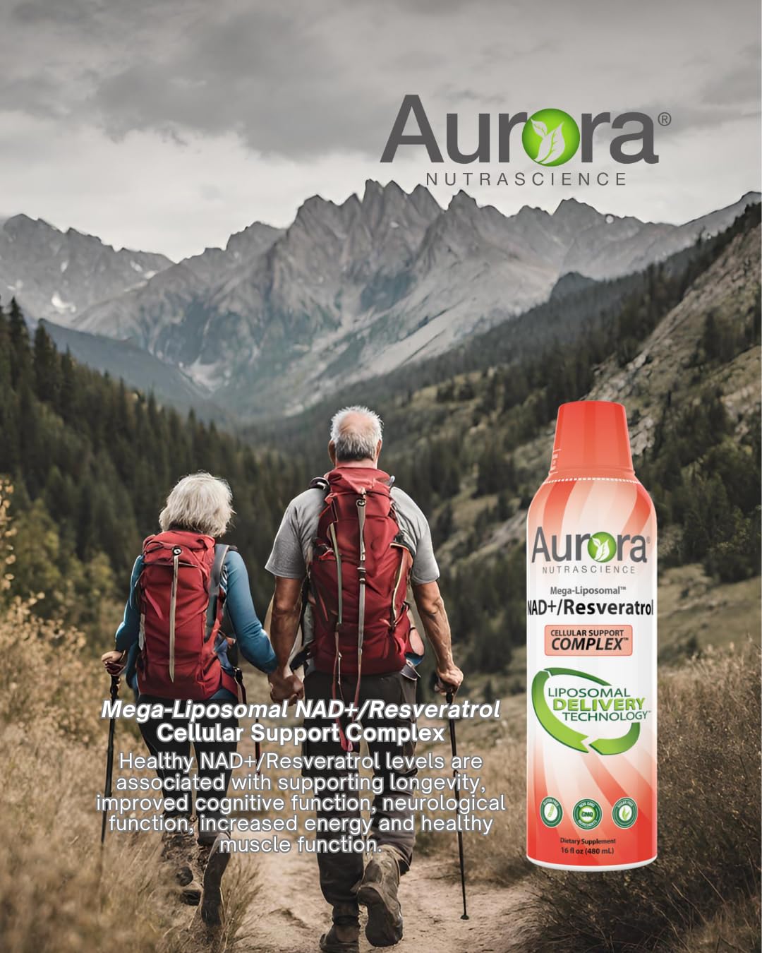 Foto 2 | Suplemento Nad+/resveratrol Vida Lifescience 480 ml-Venta Internacional