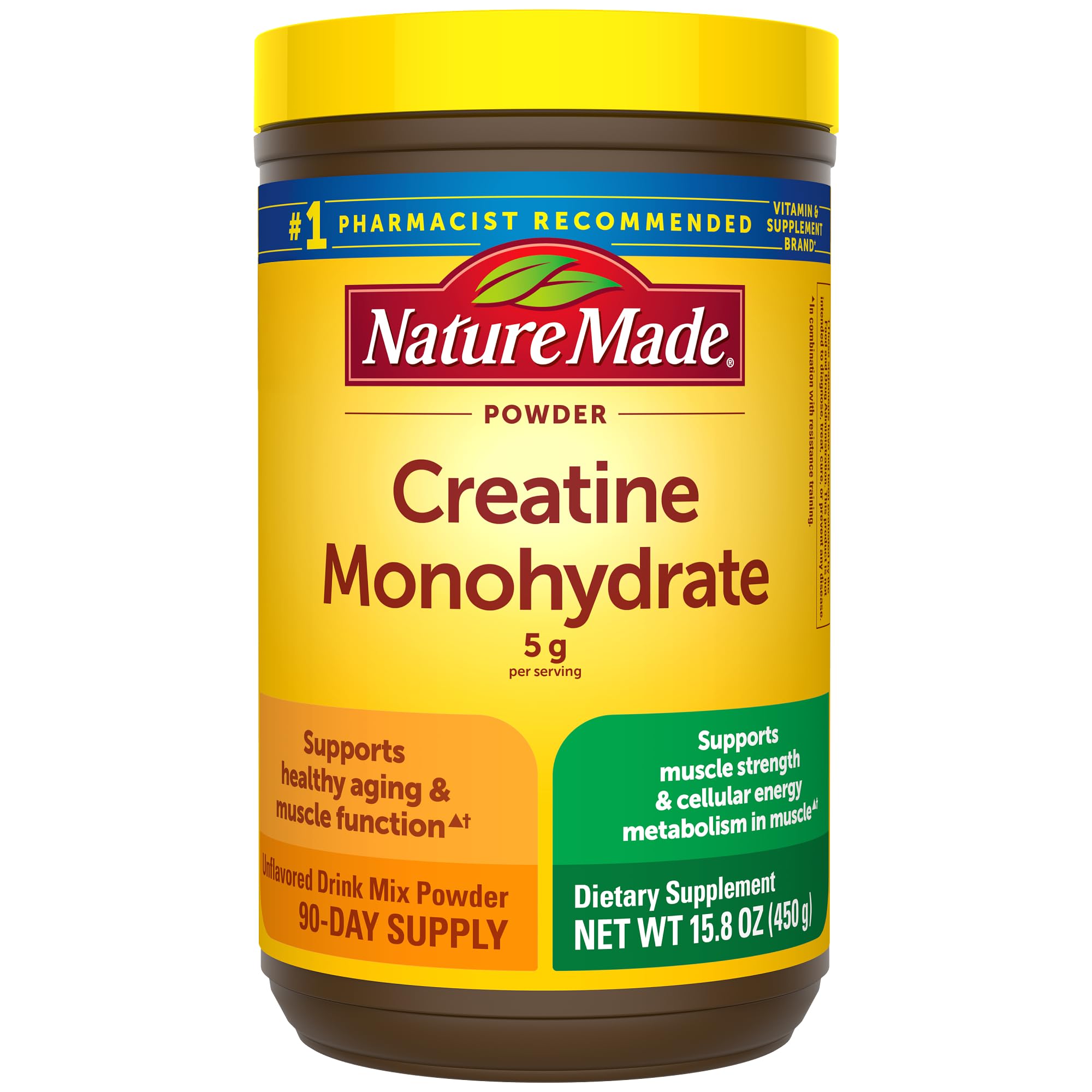 Foto 2 pulgar | Suplemento de Monohidrato de Creatina en Polvo Nature Made 450 g - Venta Internacional