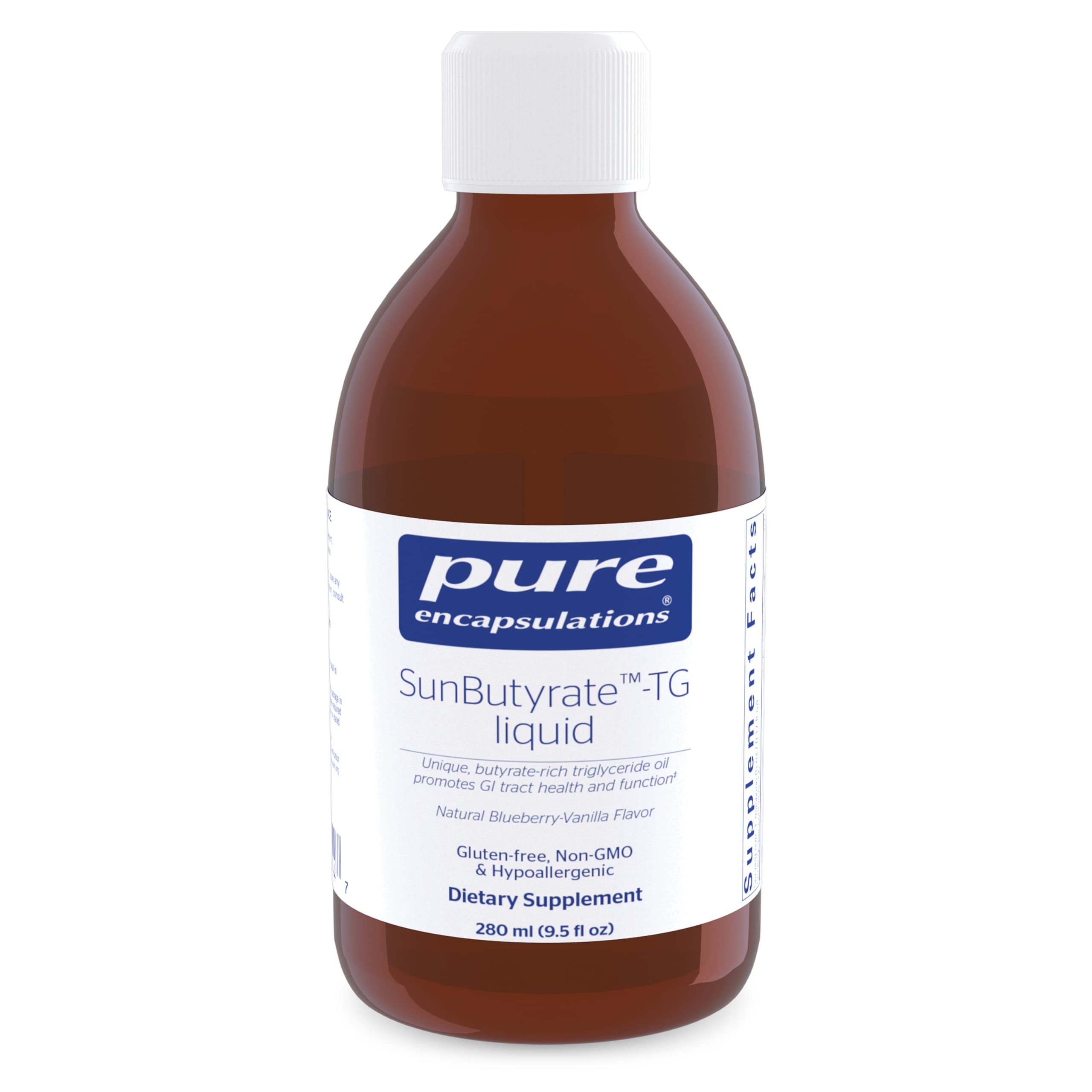 Foto 2 pulgar | Suplemento Líquido Sunbutyrate-tg De Pure Encapsulations, 280 Ml - Venta Internacional.