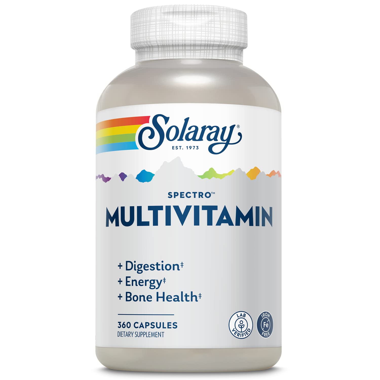 Foto 2 pulgar | Suplemento Multivitamínico Solaray Spectro Sin Hierro 360 Ct - Venta Internacional.