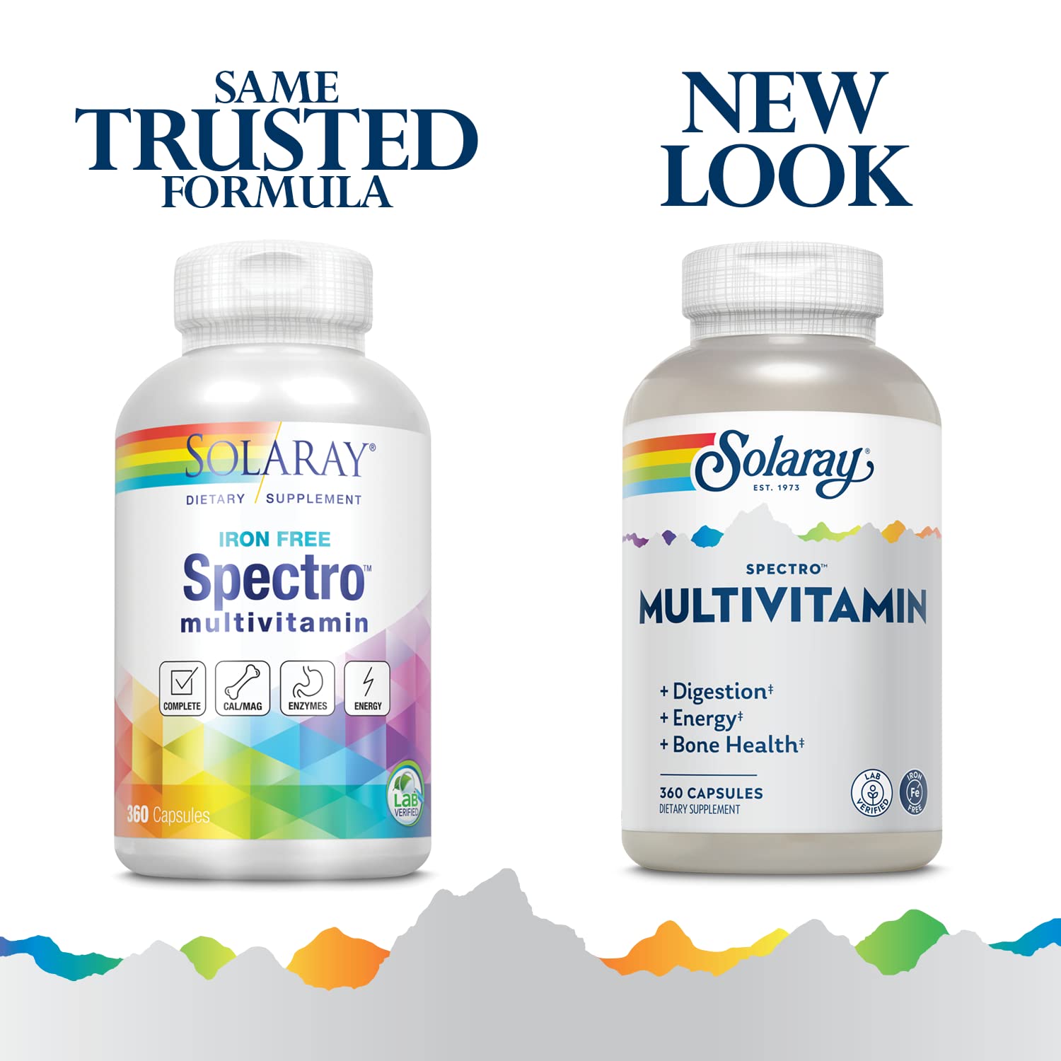 Foto 3 pulgar | Suplemento Multivitamínico Solaray Spectro Sin Hierro 360 Ct - Venta Internacional.