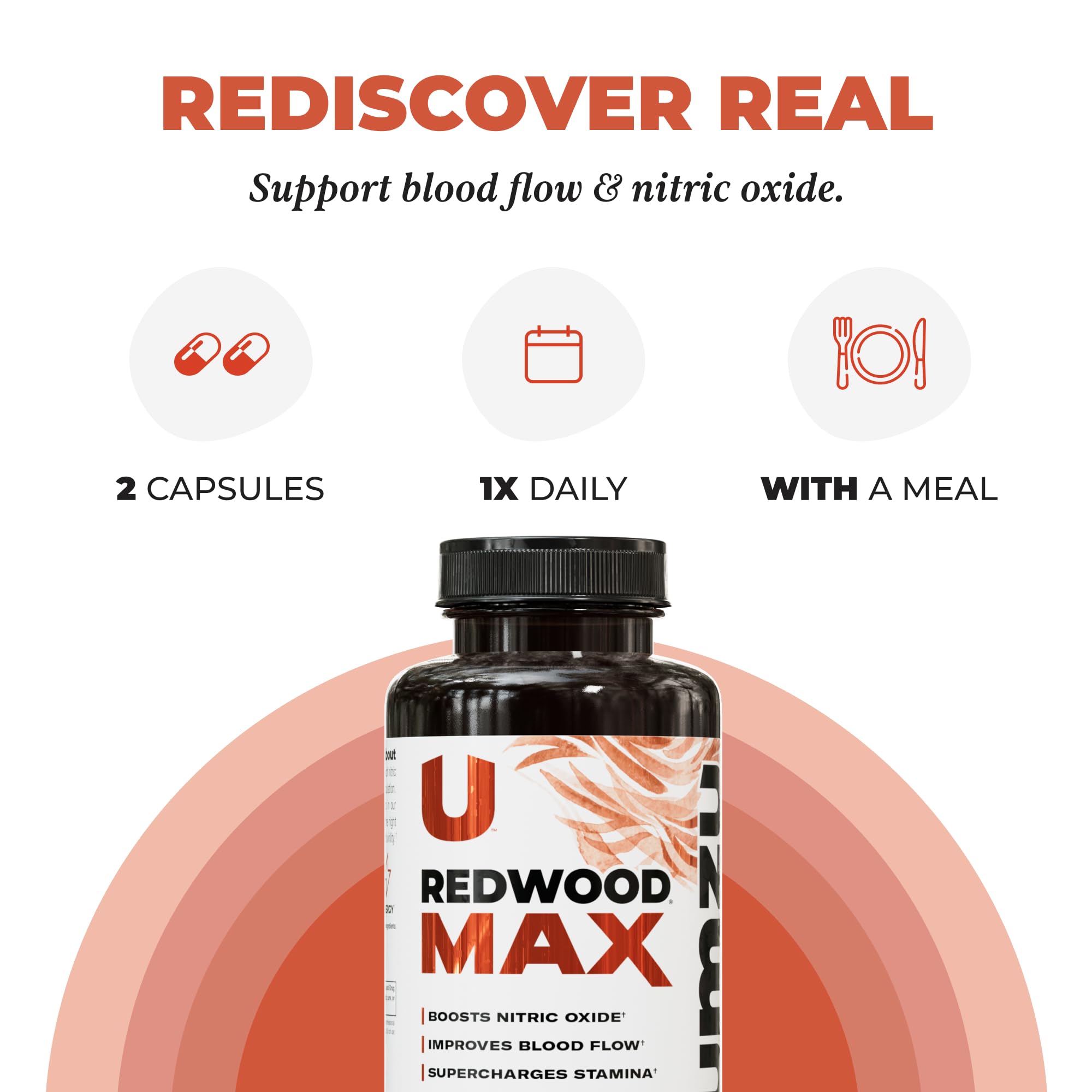 Foto 7 pulgar | Potenciador De Óxido Nítrico Umzu Redwood Max 60 Cápsulas - Venta Internacional.
