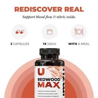 Foto 6 | Potenciador De Óxido Nítrico Umzu Redwood Max 60 Cápsulas - Venta Internacional.
