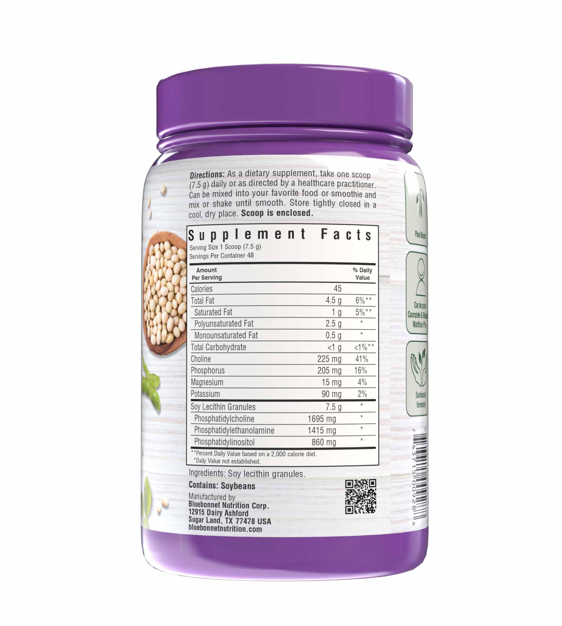 Foto 3 pulgar | Suplemento: Gránulos De Lecitina Super Earth De Bluebonnet Nutrition - Venta Internacional.