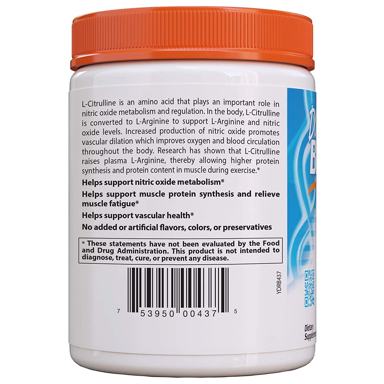 Foto 3 | Suplemento Doctor's Best L-citrulina en Polvo 200 G - Venta Internacional