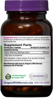 Foto 2 | Cápsulas de Alfalfa Supplements Wild Harvest de Oregón 90 Unidades - Venta Internacional