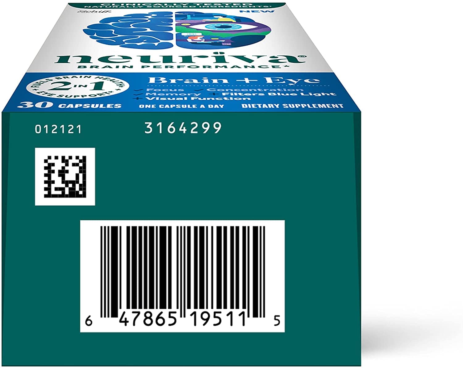 Foto 4 pulgar | Suplemento Neuriva Brain + Eye Support Capsules (30 Cápsulas) - Venta Internacional.