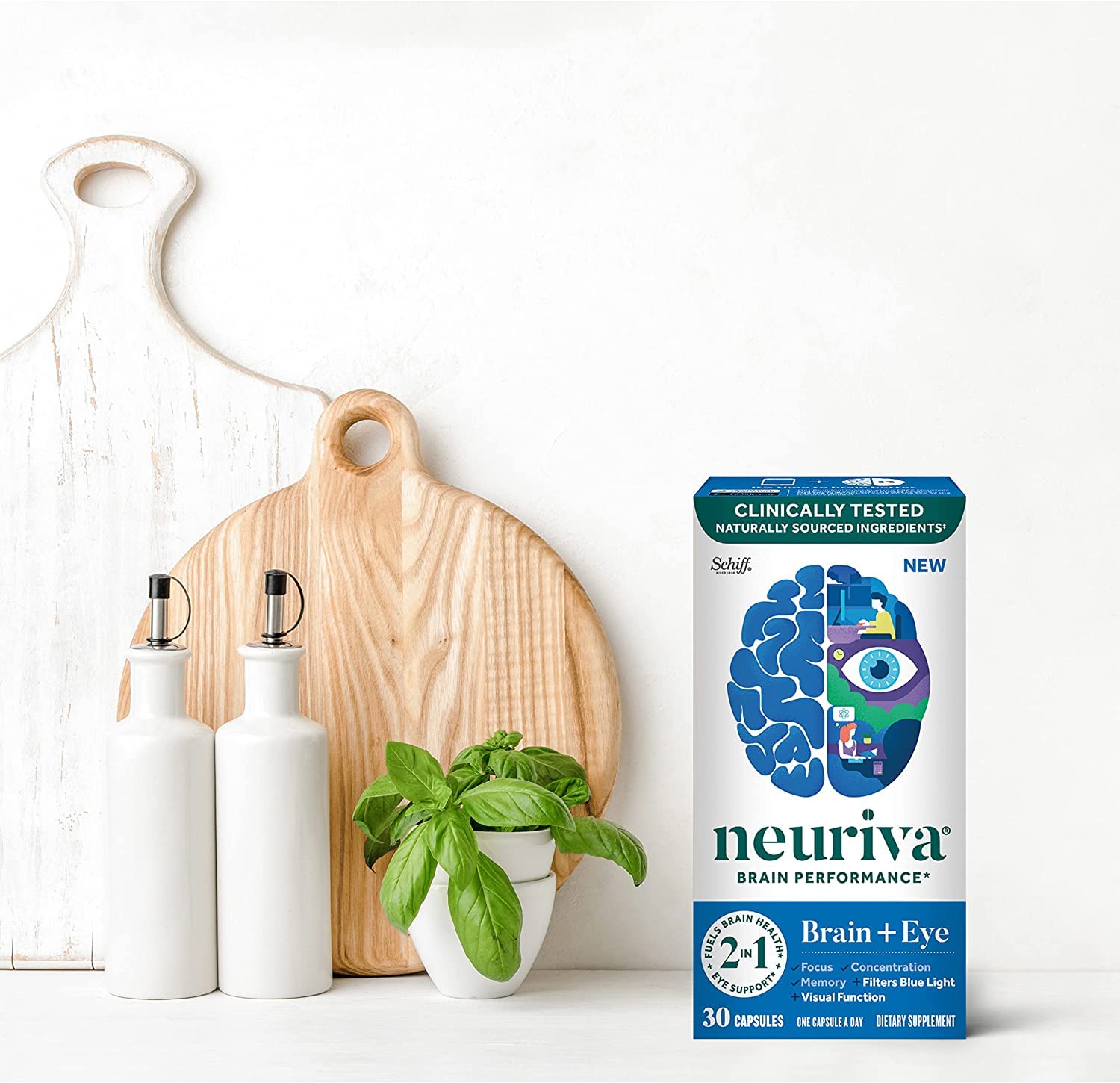 Foto 5 pulgar | Suplemento Neuriva Brain + Eye Support Capsules (30 Cápsulas) - Venta Internacional.