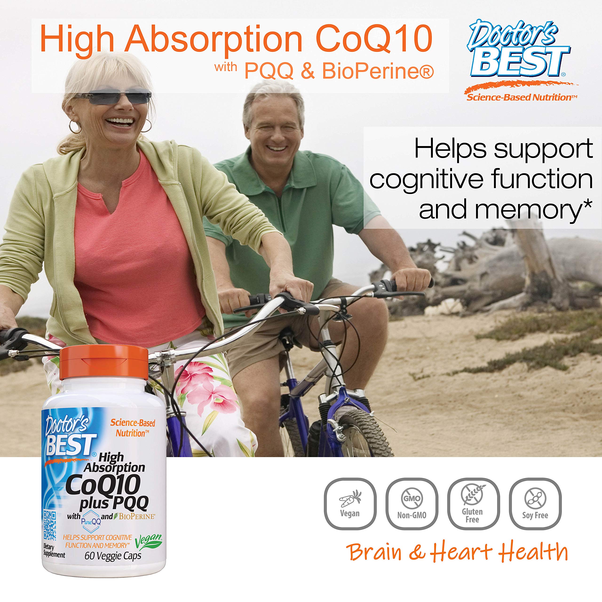 Foto 3 pulgar | Supplement Doctor's Best Coq10 Plus Pqq 60 Cápsulas - Venta Internacional