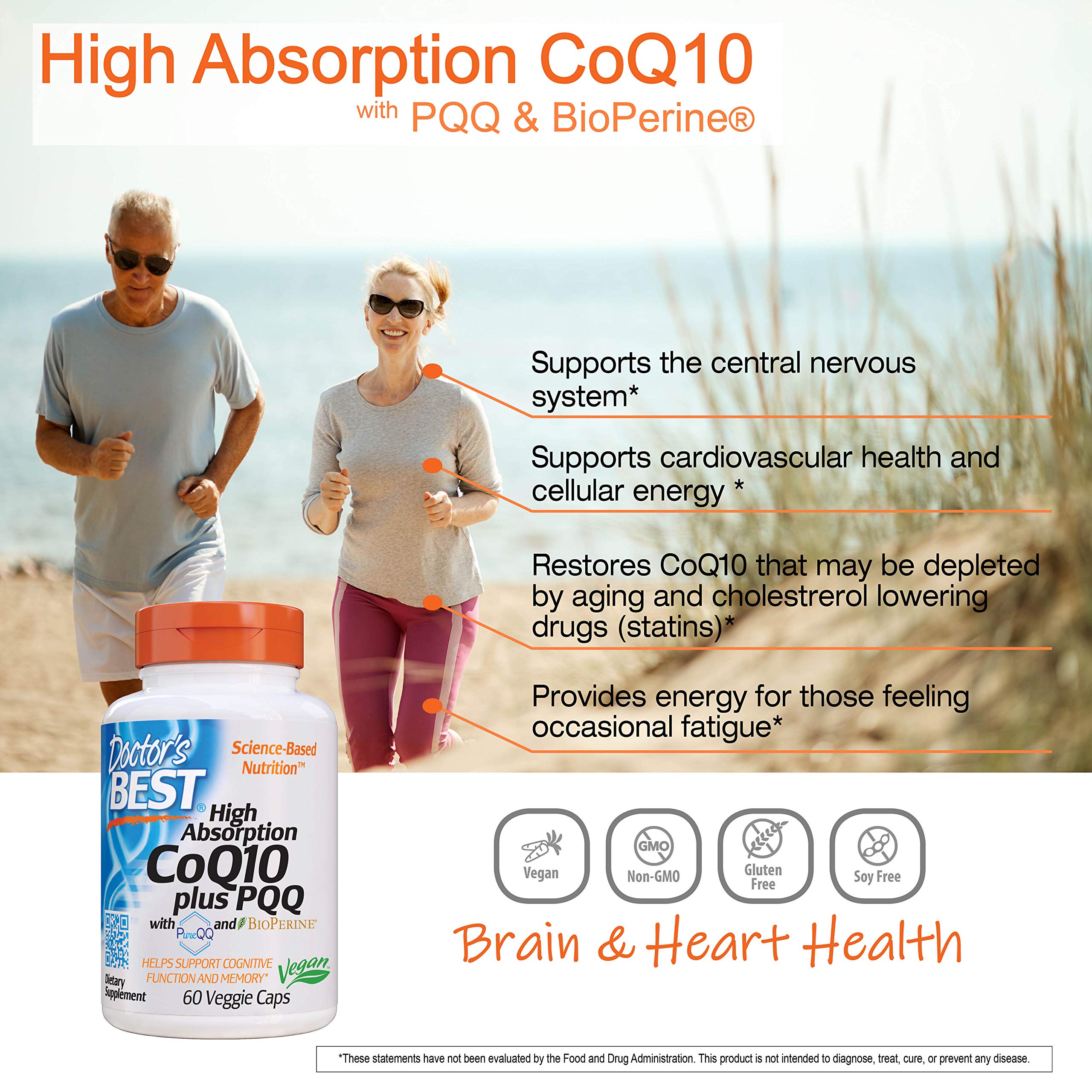 Foto 5 pulgar | Supplement Doctor's Best Coq10 Plus Pqq 60 Cápsulas - Venta Internacional