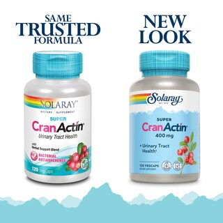 Foto 2 | Suplemento Solaray Super Cranactin Cranberry Af 400 Mg X120 - Venta Internacional.