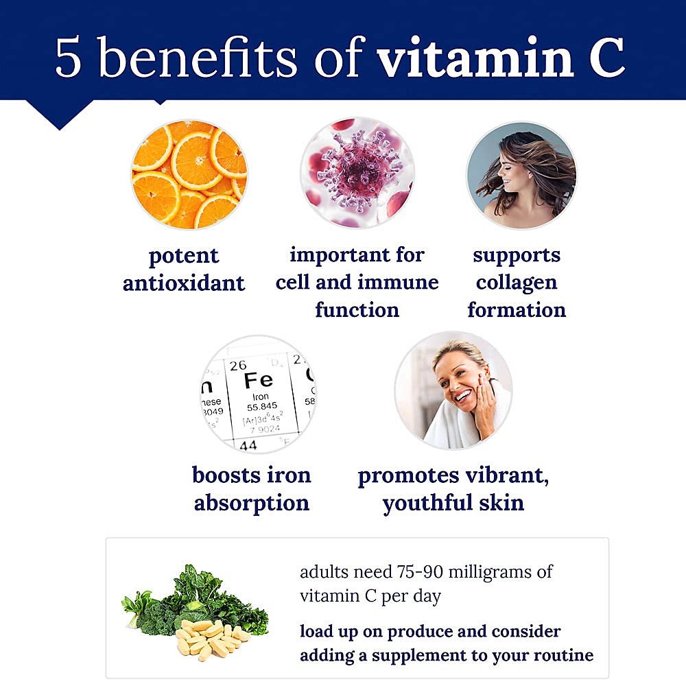 Foto 5 | Suplemento Rose Hips Vitamin Shoppe C-1000 600 Tabletas - Venta Internacional