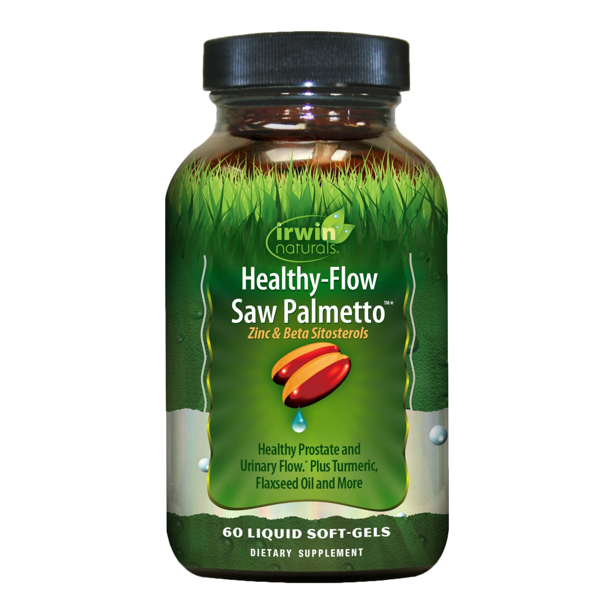 Foto 1 | Suplemento Irwin Naturals Healthy Flow Saw Palmetto 60 Cápsulas Blandas - Venta Internacional