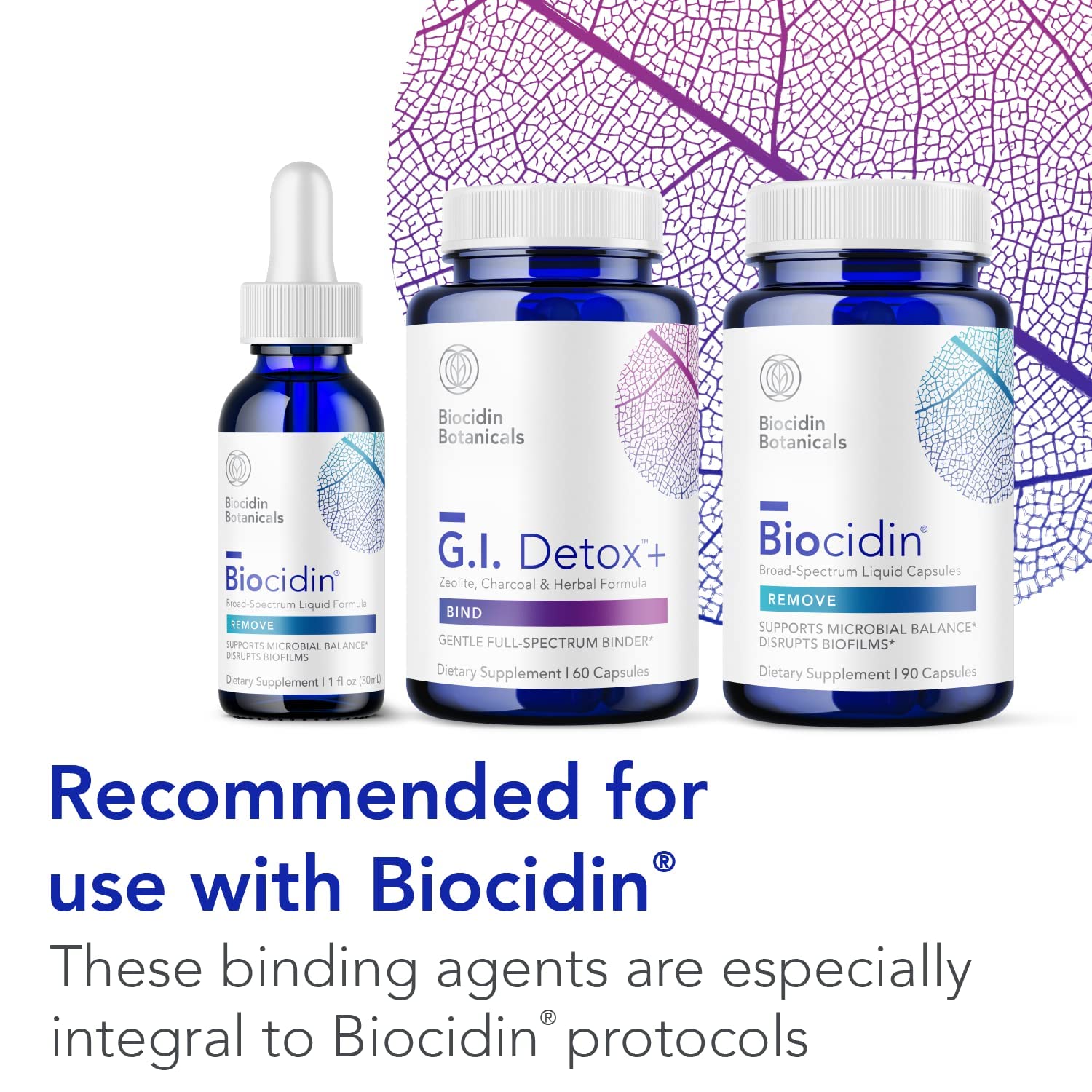 Foto 6 pulgar | Suplemento Bio-botanical Research Biocidin G.i. Detox+ 60 Cápsulas - Venta Internacional.
