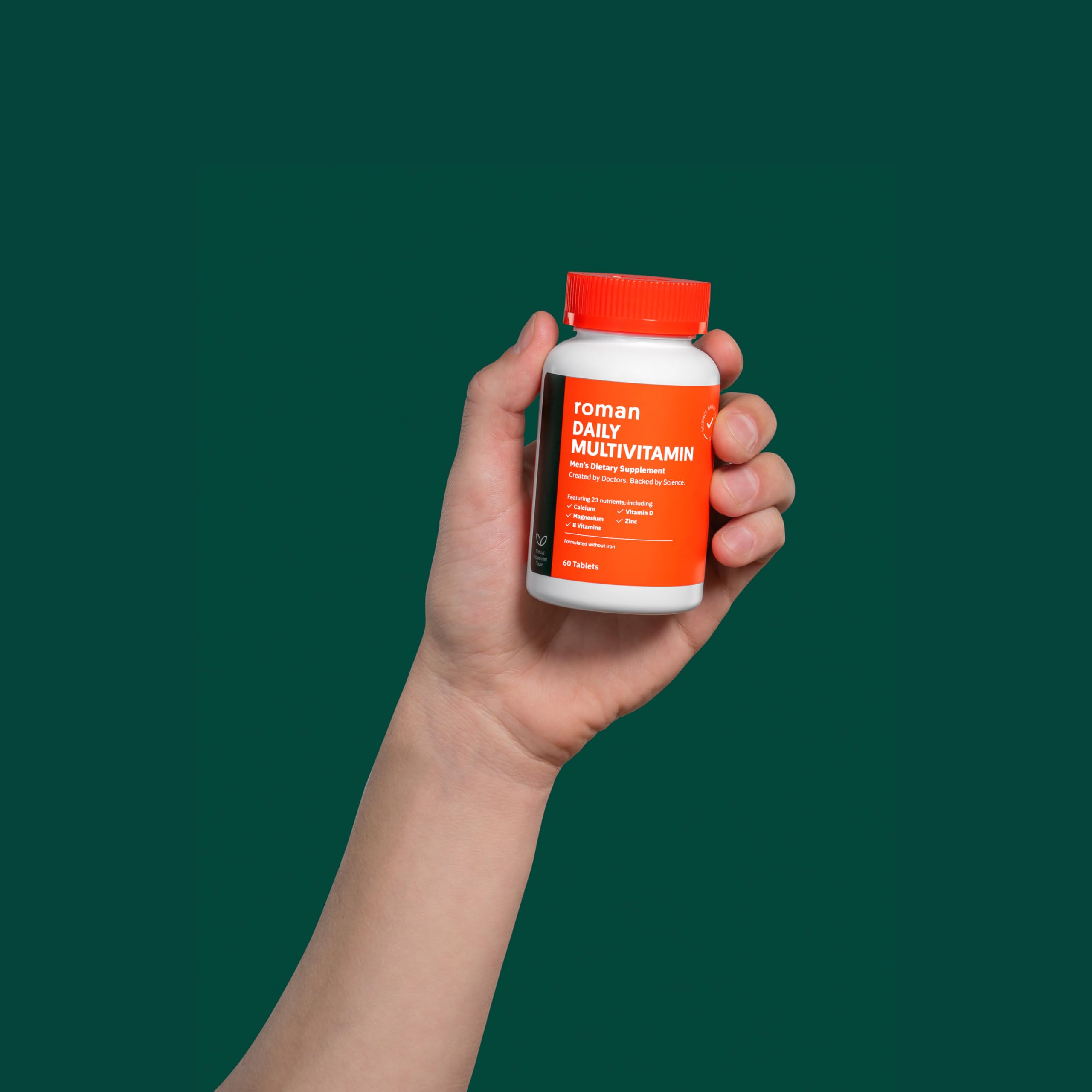 Foto 5 pulgar | Multivitamínico Roman Daily Para Hombres, Suministro De 60 Días (120 Tabletas) - Venta Internacional.