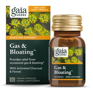 Foto 1 | Suplemento Gaia Herbs Gas & Bloating 50 Cápsulas - Venta Internacional
