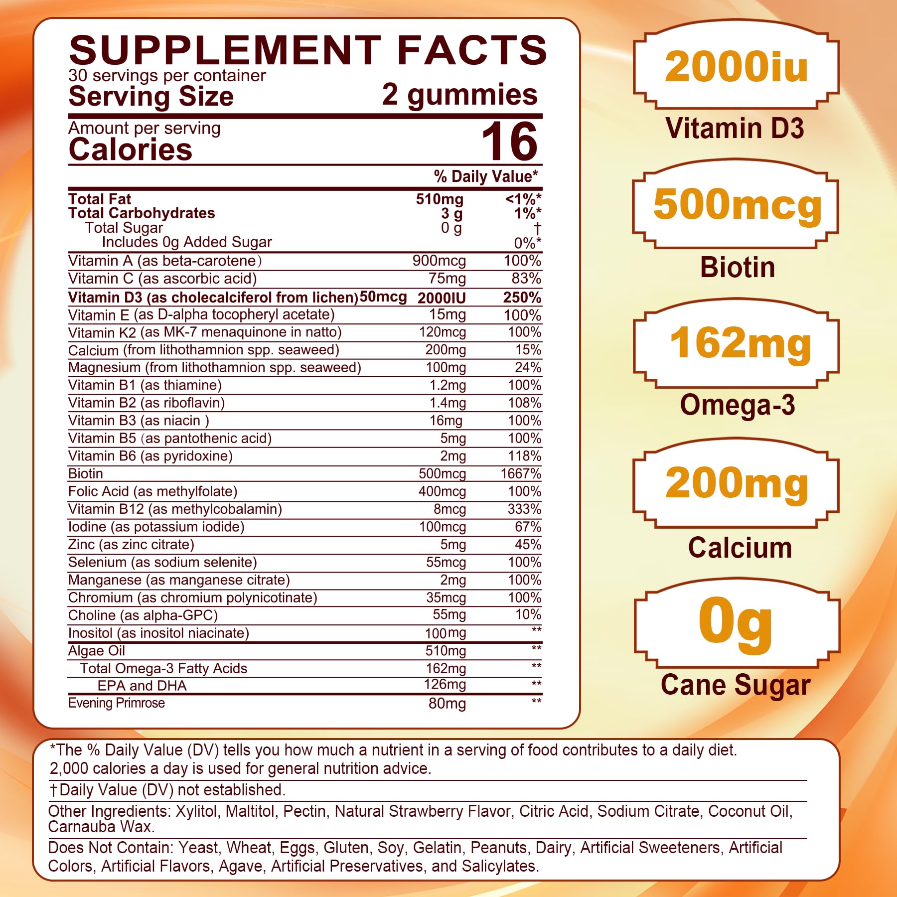 Foto 3 pulgar | Gomitas Multivitamínicas Lilicare Para Mujeres Con Vitamina D3 Y K2, 60 Unidades - Venta Internacional.