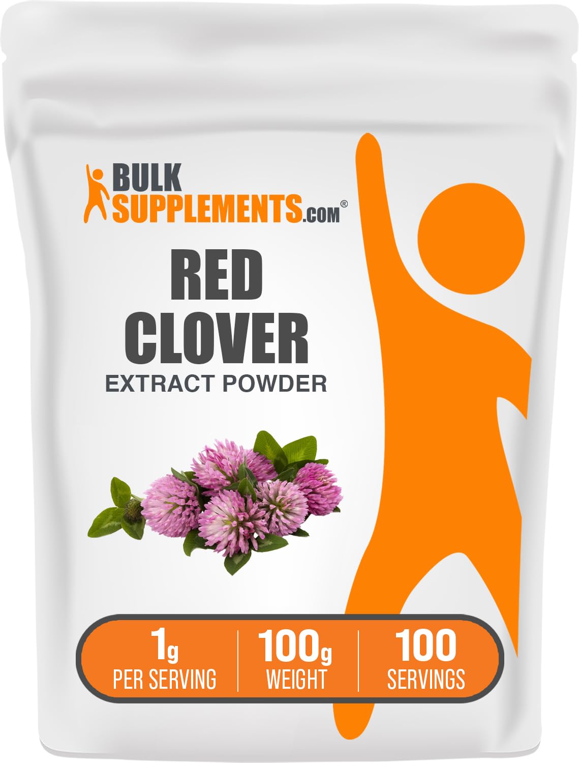 Foto 2 pulgar | Suplemento Bulksupplements.com Extracto De Trébol Rojo 100 G - Venta Internacional.