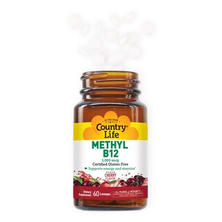Foto 4 | Suplemento Country Life, Cápsulas De Metilo B-12, 1000 Mcg, 60 Unidades - Venta Internacional.