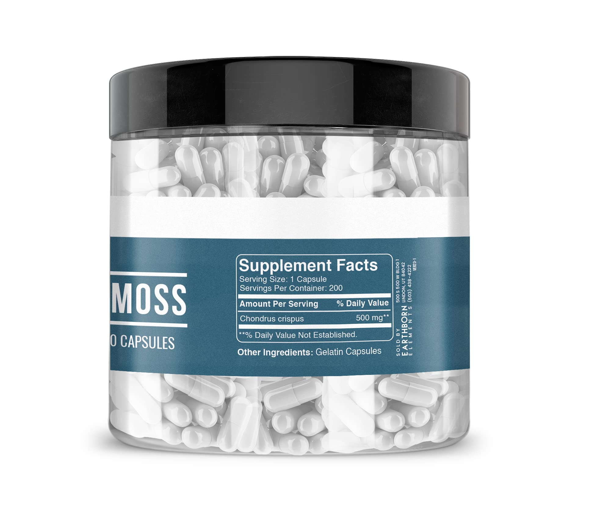 Foto 3 | Suplemento Dietético Earthborn Elements Irish Sea Moss 200 Cápsulas - Venta Internacional.