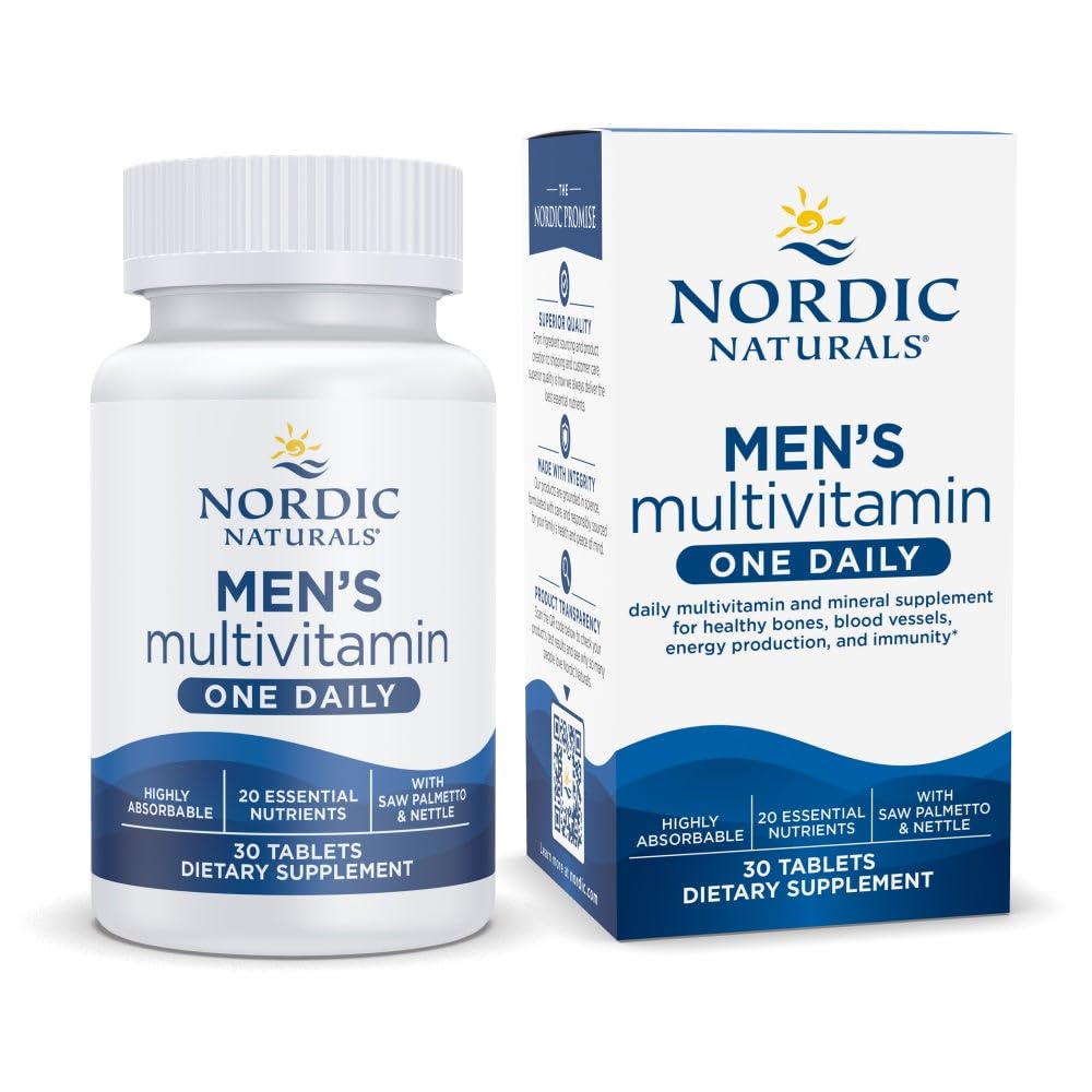Foto 2 pulgar | Suplemento Multivitamínico Para Hombres De Nordic Naturals, Un Día, 30 Comprimidos - Venta Internacional.