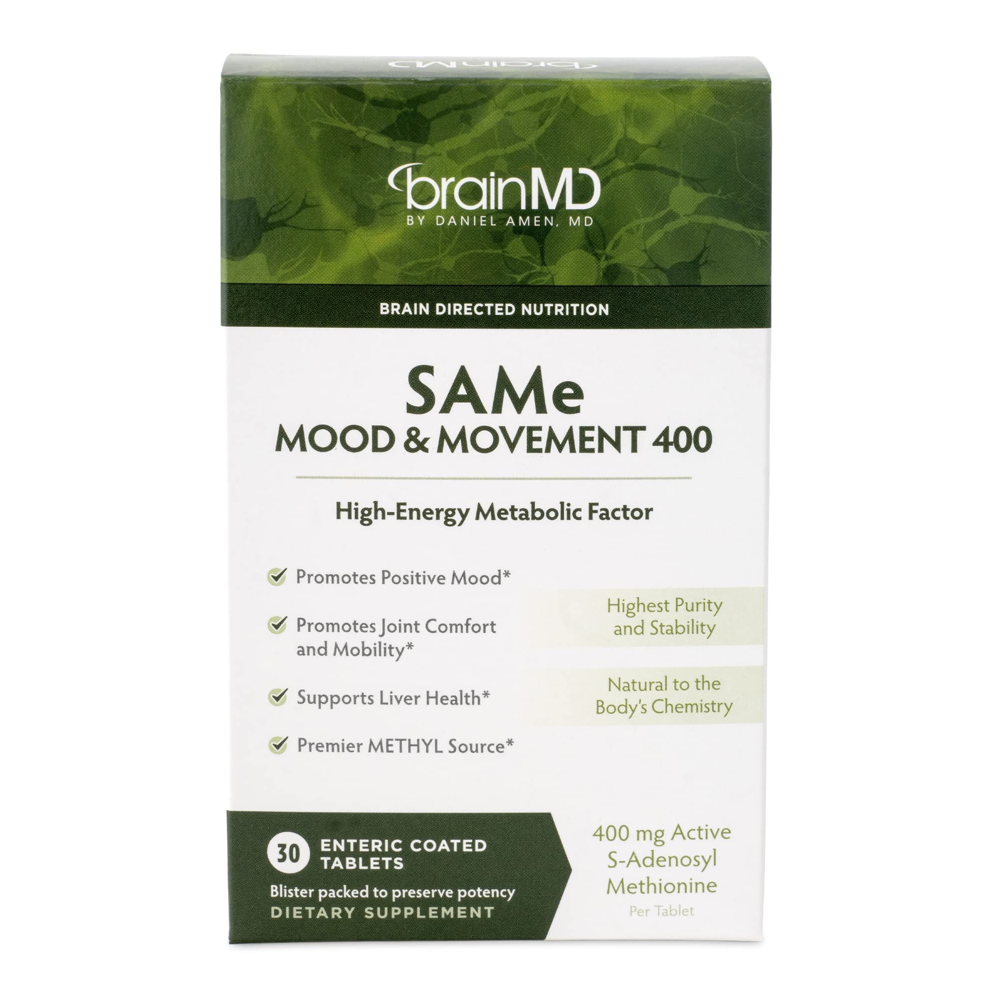 Foto 2 pulgar | Suplemento Brainmd Dr. Amen Para El Mismo Estado De Ánimo Y Movimiento, 400 Mg - Venta Internacional.