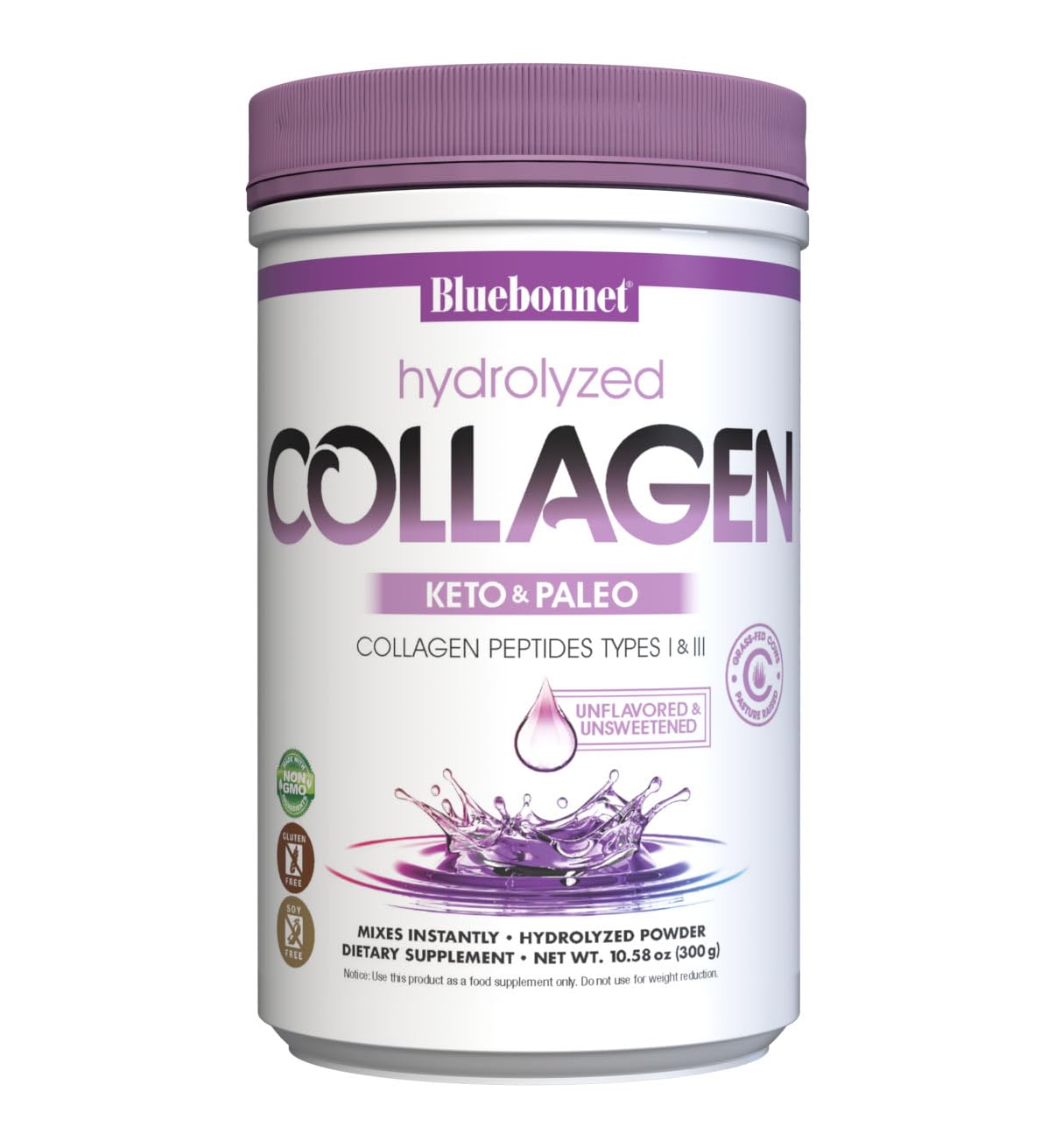Foto 2 pulgar | Colágeno En Polvo Bluebonnet Nutrition Hidrolizado 300g - Venta Internacional.