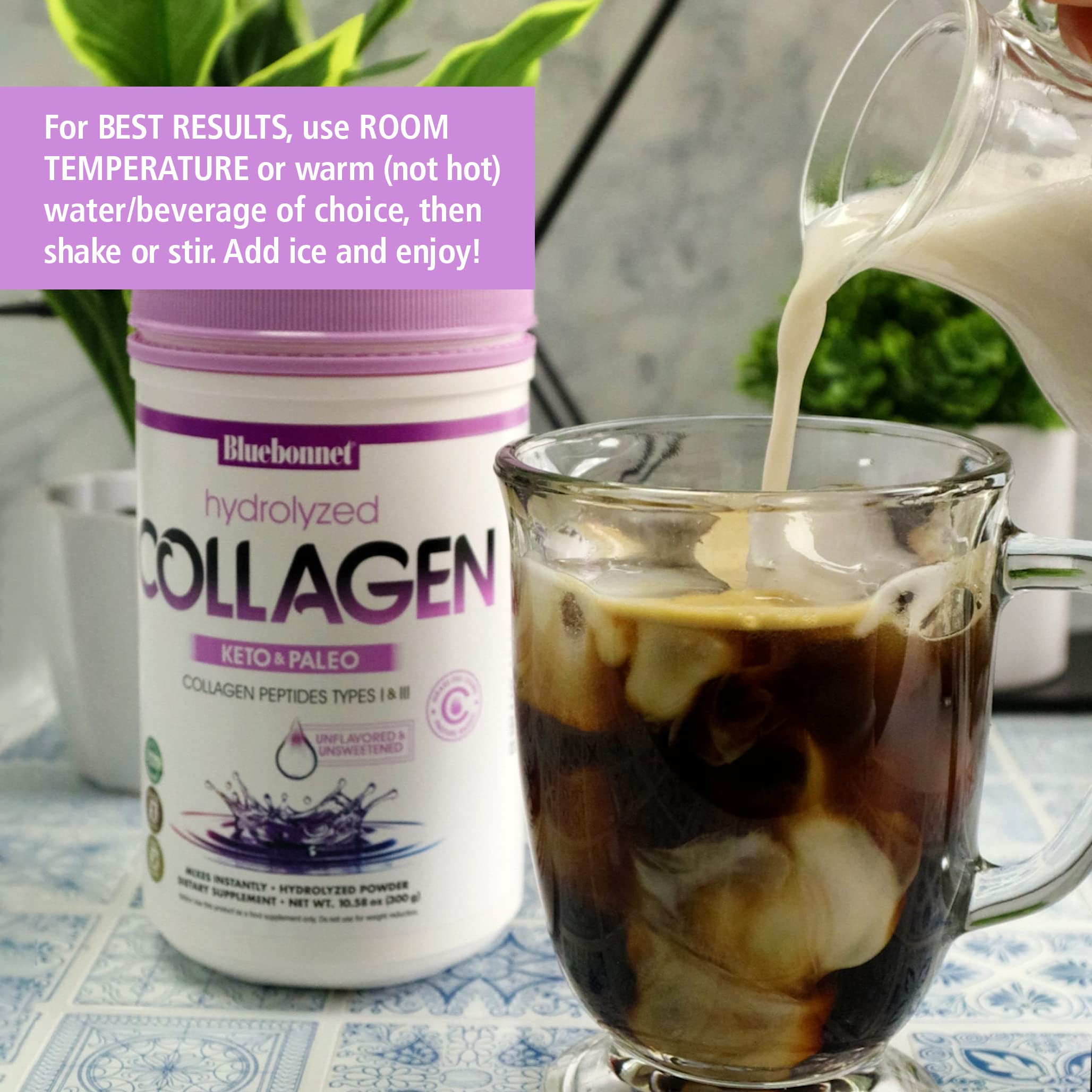 Foto 6 pulgar | Colágeno En Polvo Bluebonnet Nutrition Hidrolizado 300g - Venta Internacional.