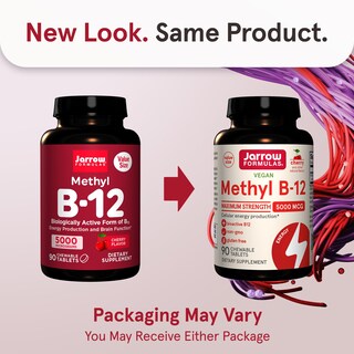 Foto 2 | Suplemento Dietético Jarrow Formulas Methyl B-12 5000 Mcg 90 Tabletas - Venta Internacional.