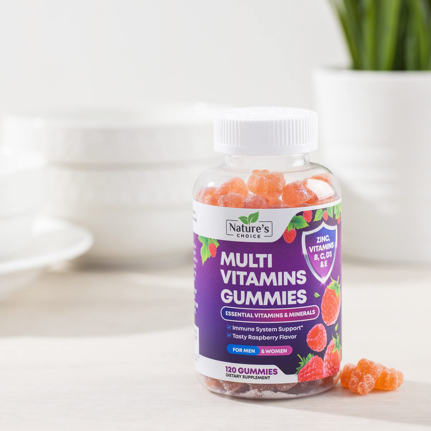 Foto 7 | Gomitas Multivitamínicas Nature's Choice Daily 120 Gomitas - Venta Internacional.