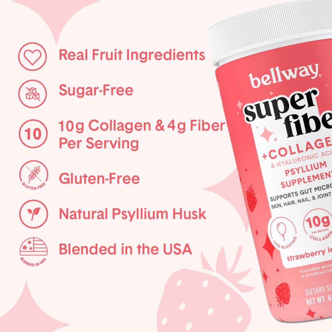 Foto 4 pulgar | Suplemento Bellway Super Fiber Powder + Colágeno 11 Porciones - Venta Internacional.