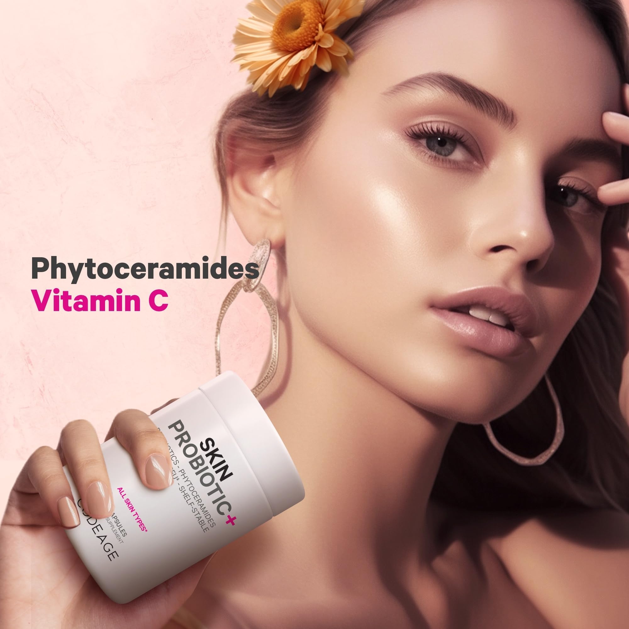 Foto 7 pulgar | Suplemento Codeage Skin Probiotics 60 Cápsulas - Venta Internacional