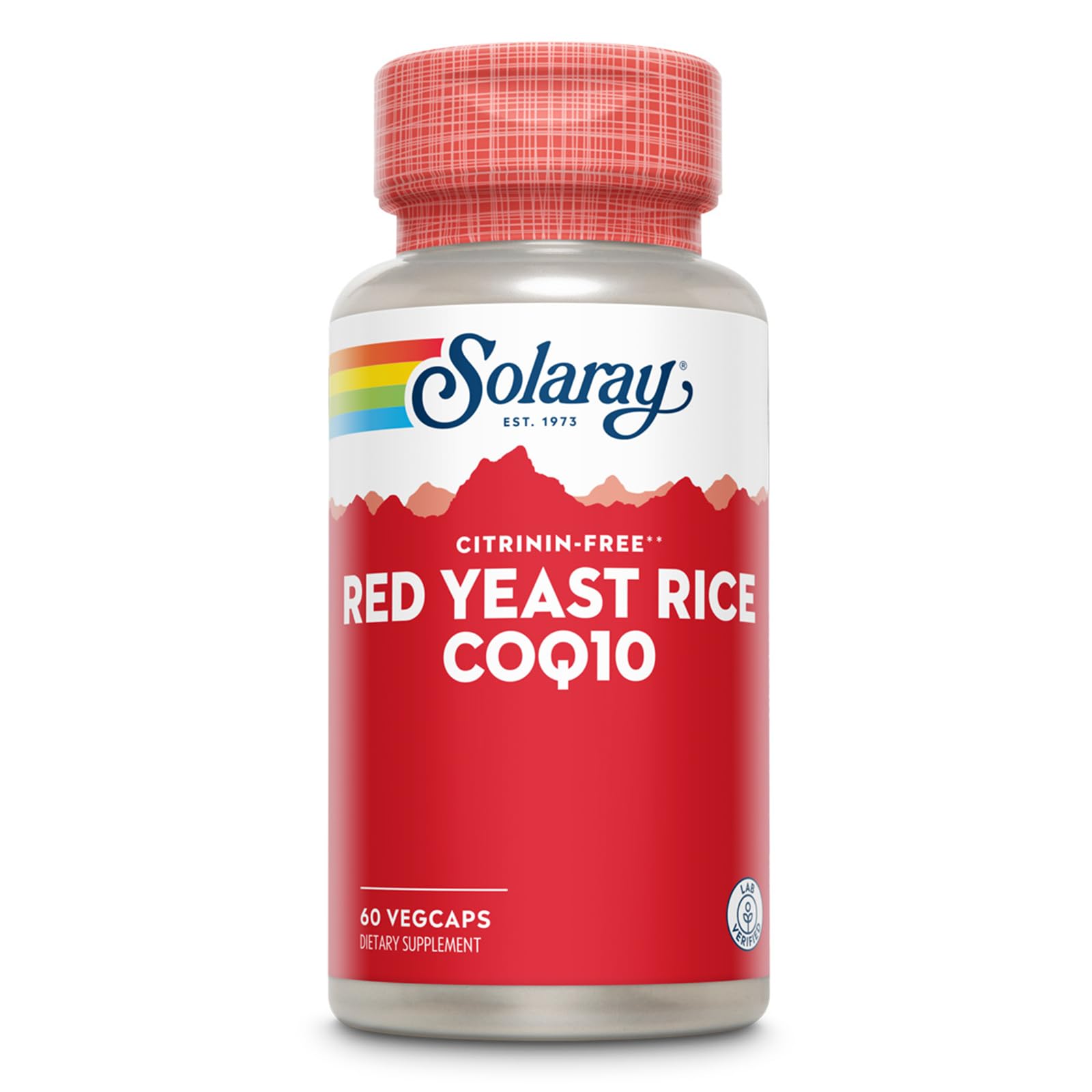 Foto 1 | Suplemento Solaray De Arroz De Levadura Roja Más Coq-10 Y Niacina Sin Rubor - Venta Internacional.