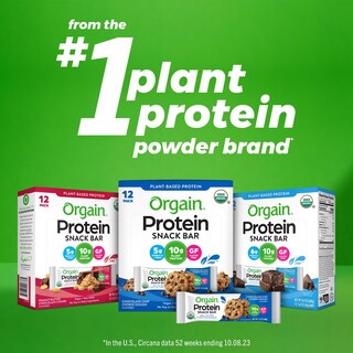 Foto 4 | Barra Proteica Orgain Brownie de Chocolate Vegano Orgánico 12 Unidades - Venta Internacional