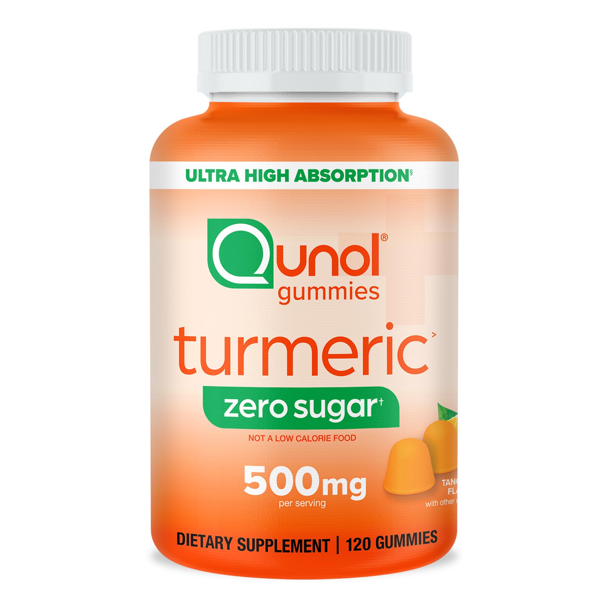 Foto 2 pulgar | Suplemento De Gomitas De Cúrcuma Qunol, 500 Mg De Curcumina, 120 Unidades - Venta Internacional.