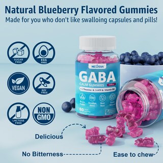 Foto 6 | Suplemento De Gaba Nextdia Gummies 500 Mg Sin Azúcar, 1 Paquete - Venta Internacional.