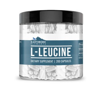 Foto 1 | Suplemento Dietético Earthborn Elements L-leucina 200 Cápsulas - Venta Internacional.