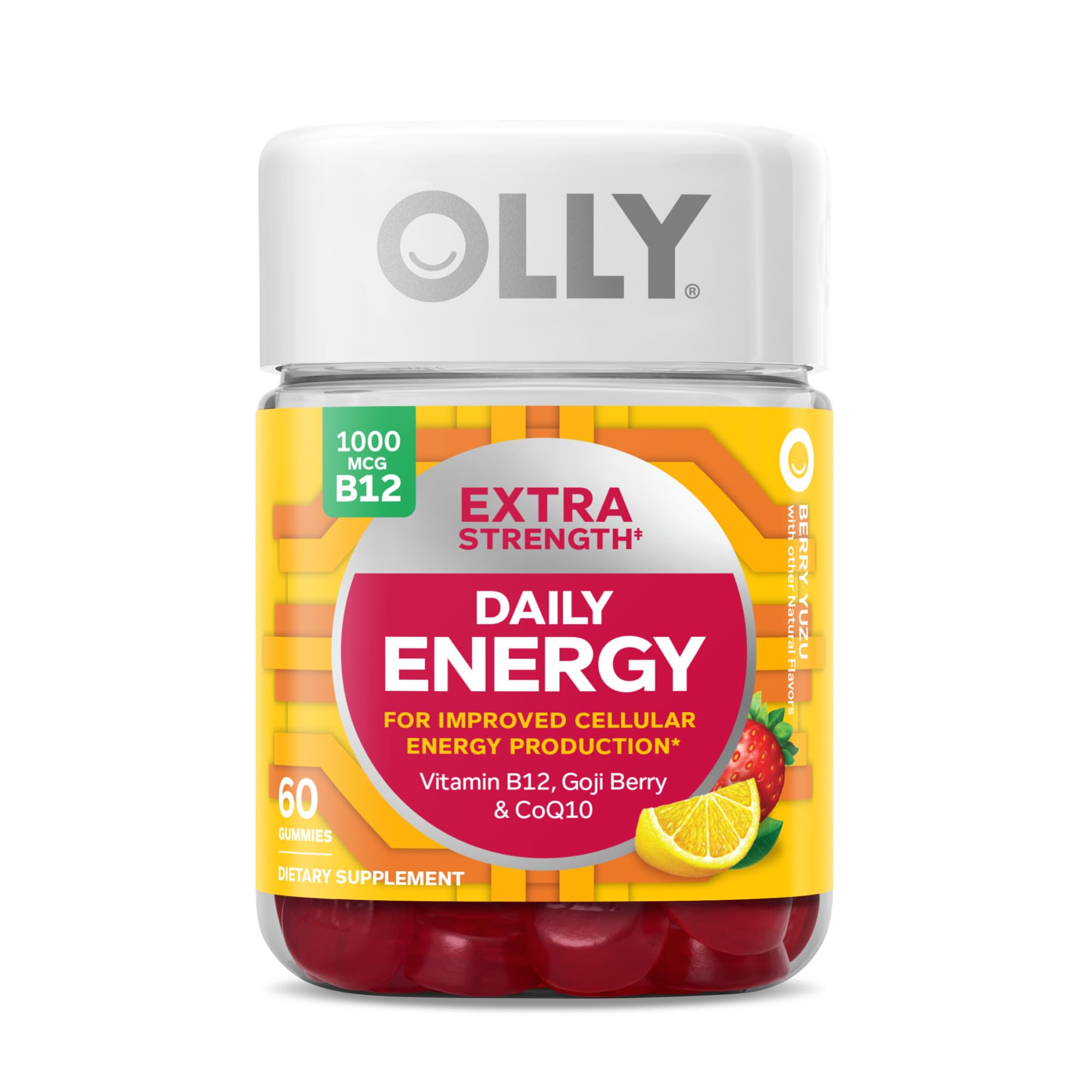 Foto 2 pulgar | Suplemento Olly Extra Strength Daily Energy Gommy, 60 Unidades - Venta Internacional.