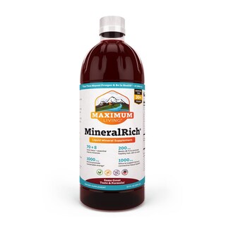 Foto 1 | Suplemento Maximum Living Mineralrich Minerals, 32 Onzas - Venta Internacional.
