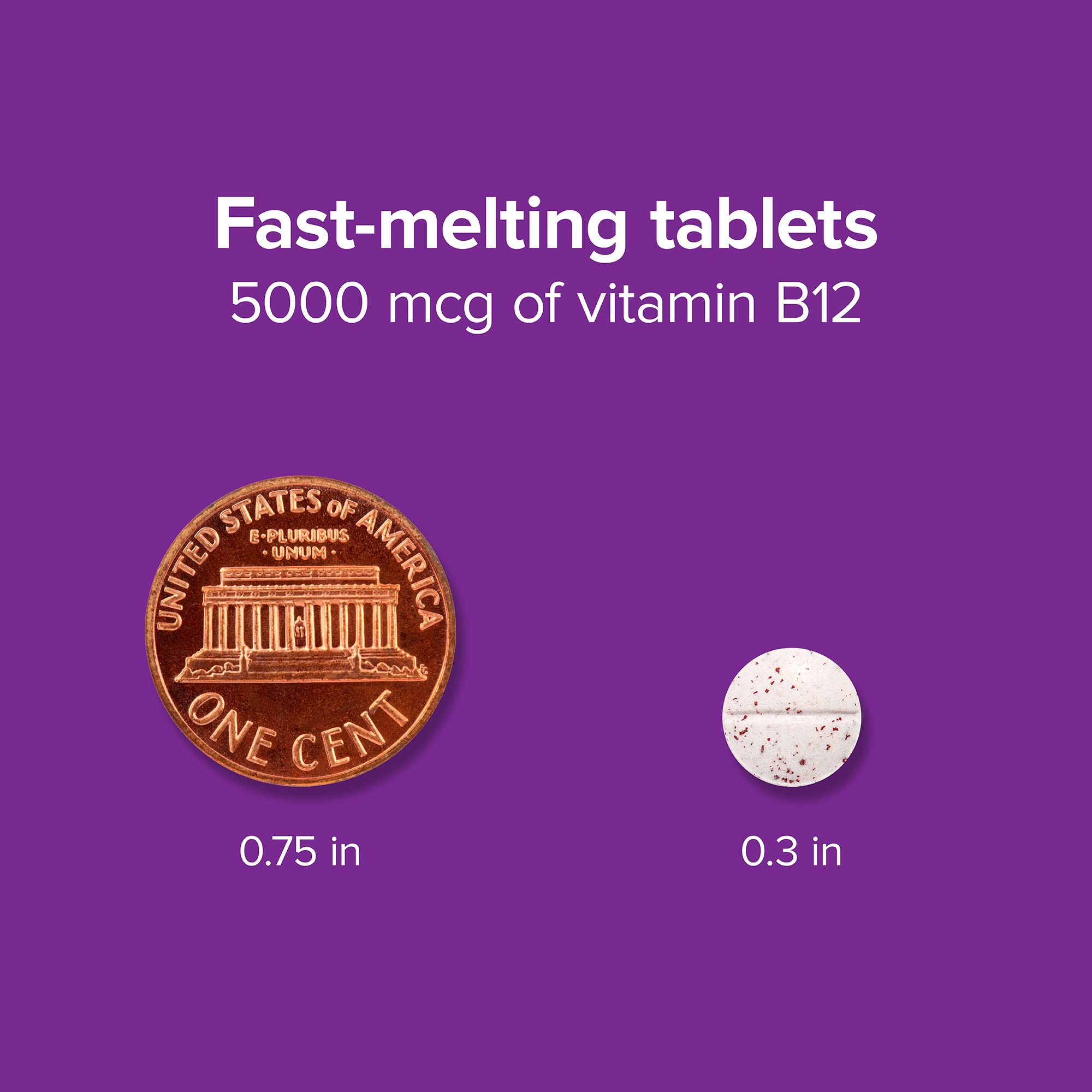 Foto 5 pulgar | Suplemento Webber Naturals De Vitamina B12, 5000 Mcg, 60 Comprimidos - Venta Internacional.