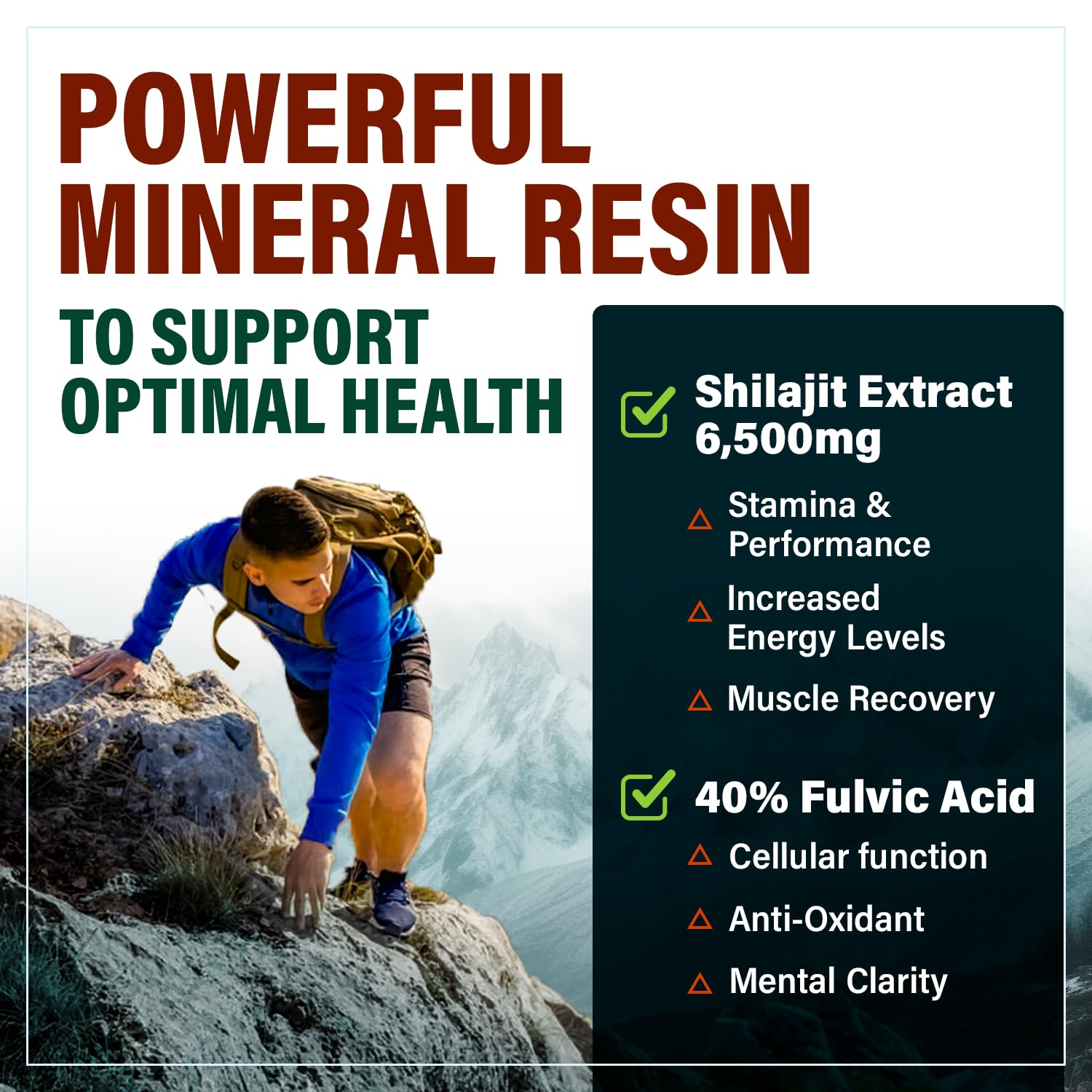 Foto 5 pulgar | Suplemento Benevolent Nourishment Shilajit 6500 Mg 120 Cápsulas - Venta Internacional.