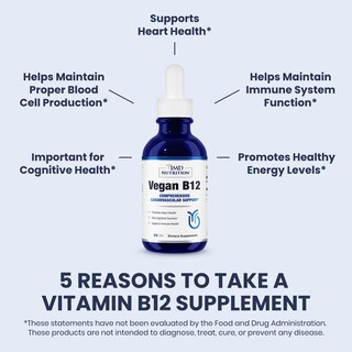 Foto 2 | Suplemento De Vitamina B12 Vegana 1md Nutrition 5000 Mcg De Metilcobalamina - Venta Internacional.
