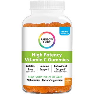Foto 1 | Suplemento Gomoso Rainbow Light, Vitamina C De Alta Potencia, 250 Mg - Venta Internacional.
