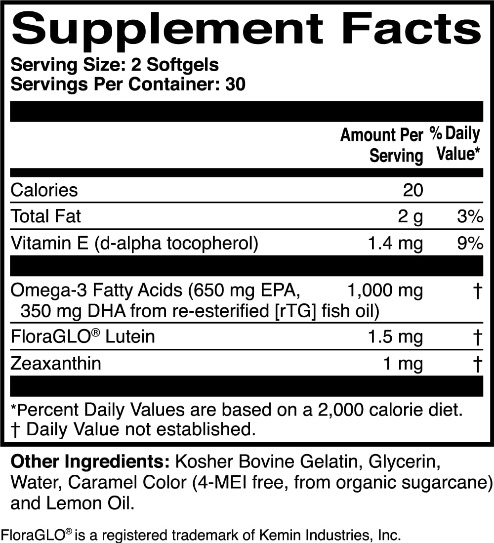 Foto 4 pulgar | Suplemento De Aceite De Pescado Omega-3 Omegaadvance 1000 Mg 60 Cápsulas Blandas - Venta Internacional.
