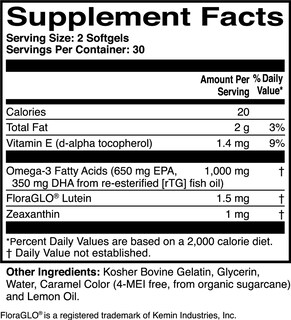 Foto 3 | Suplemento De Aceite De Pescado Omega-3 Omegaadvance 1000 Mg 60 Cápsulas Blandas - Venta Internacional.