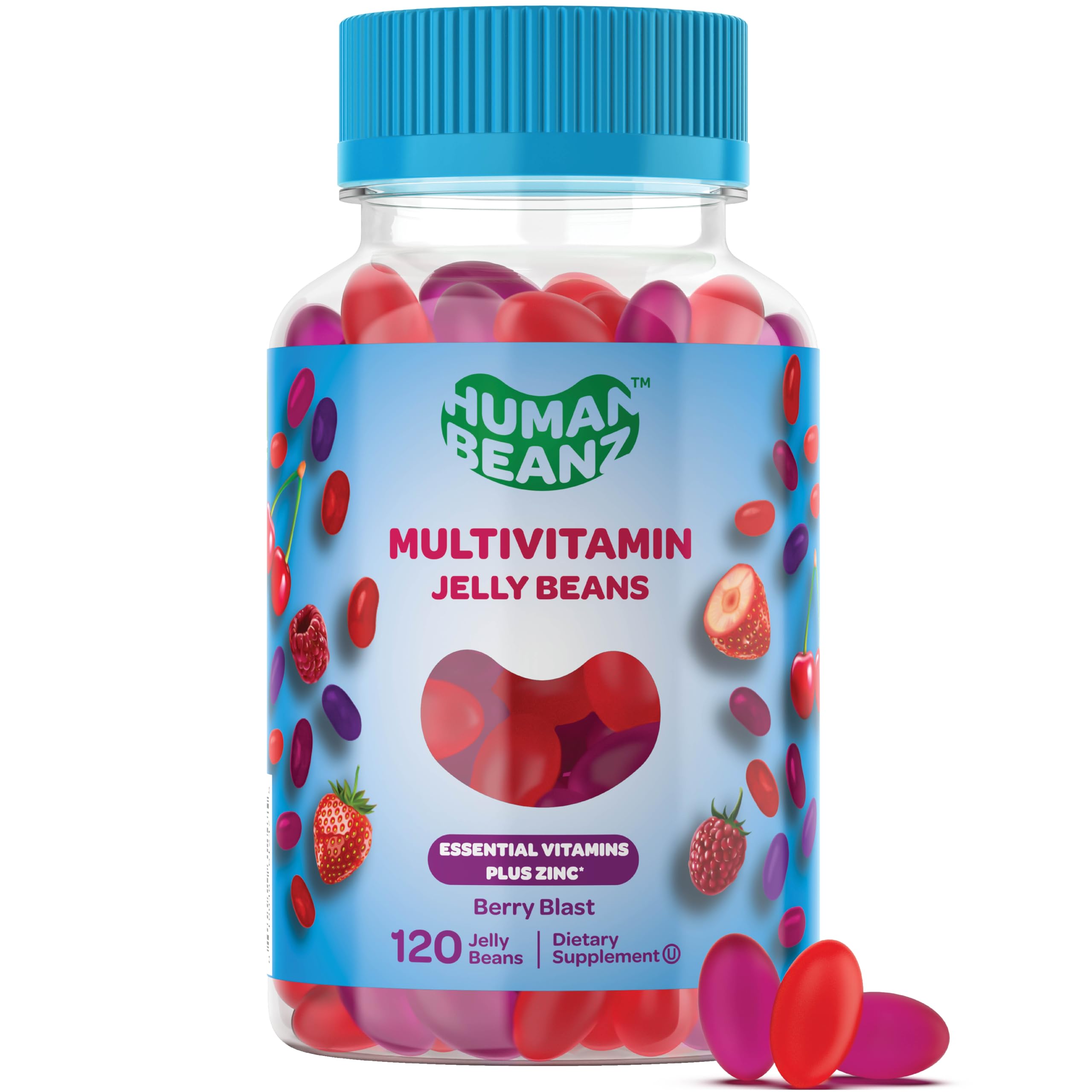 Foto 2 pulgar | Suplementos: Gomitas Multivitamínicas Con Forma De Jalea Human Beanz 120 - Venta Internacional.