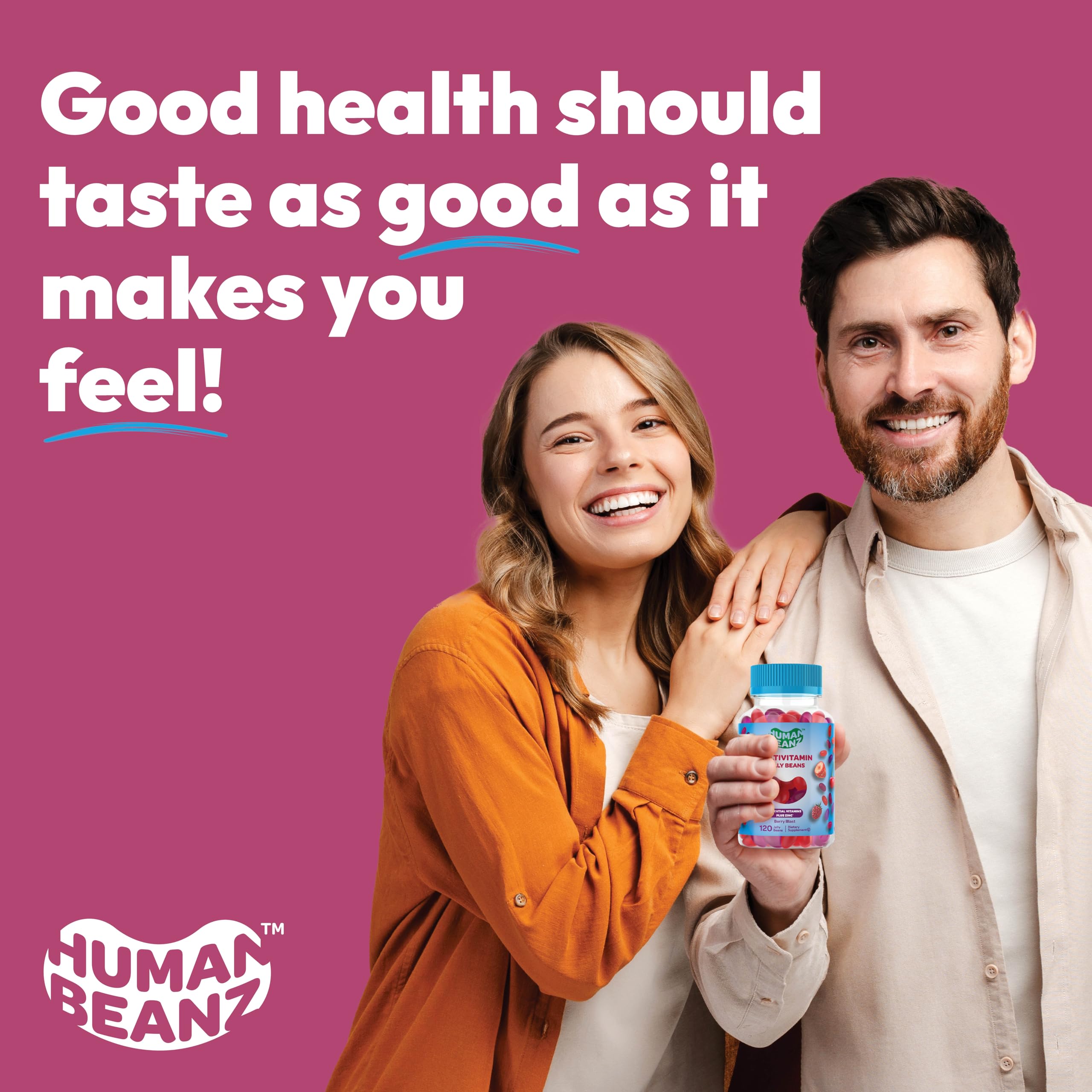 Foto 7 pulgar | Suplementos: Gomitas Multivitamínicas Con Forma De Jalea Human Beanz 120 - Venta Internacional.