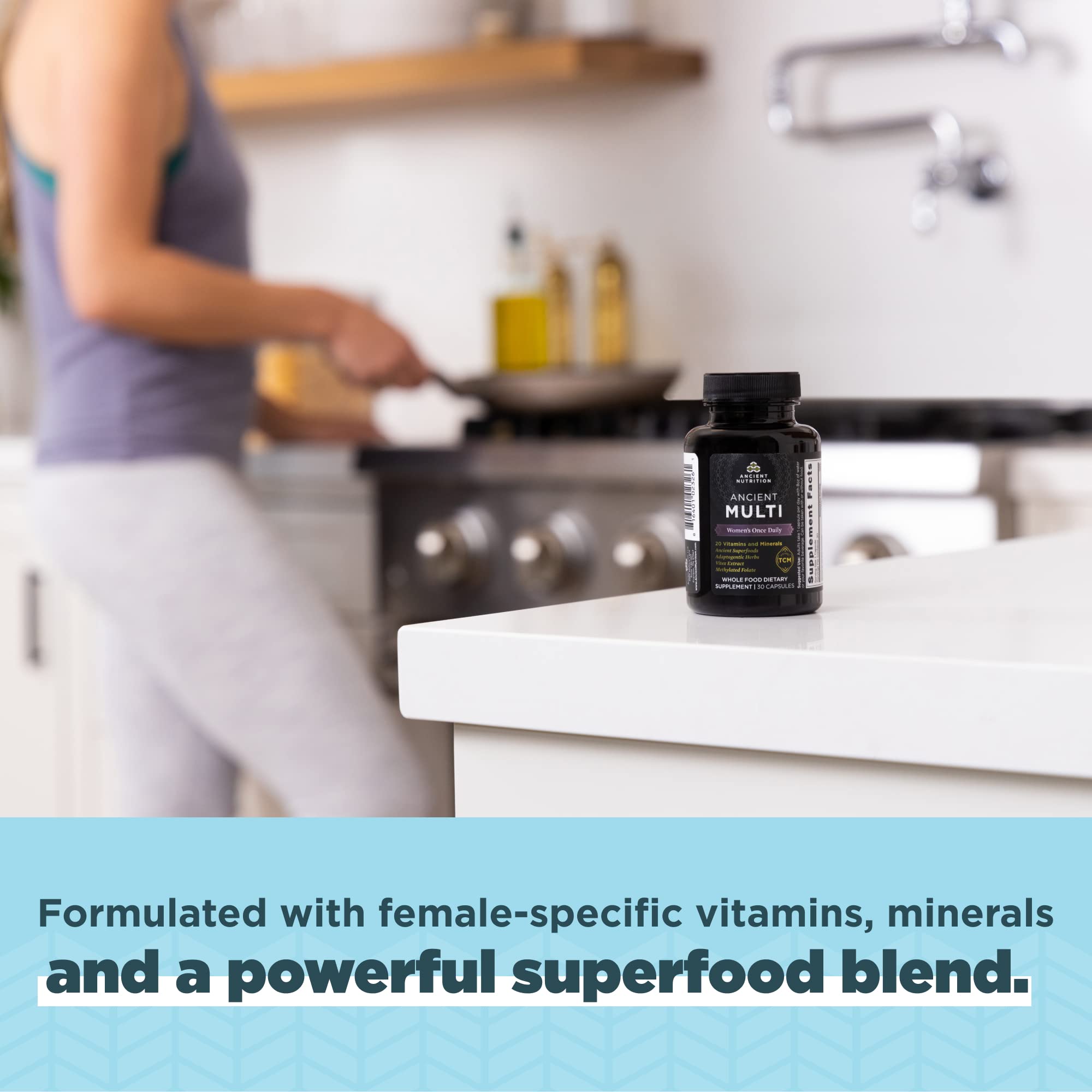 Foto 5 | Suplemento Ancient Nutrition Ancient Multi Para Mujer, 30 Unidades - Venta Internacional.