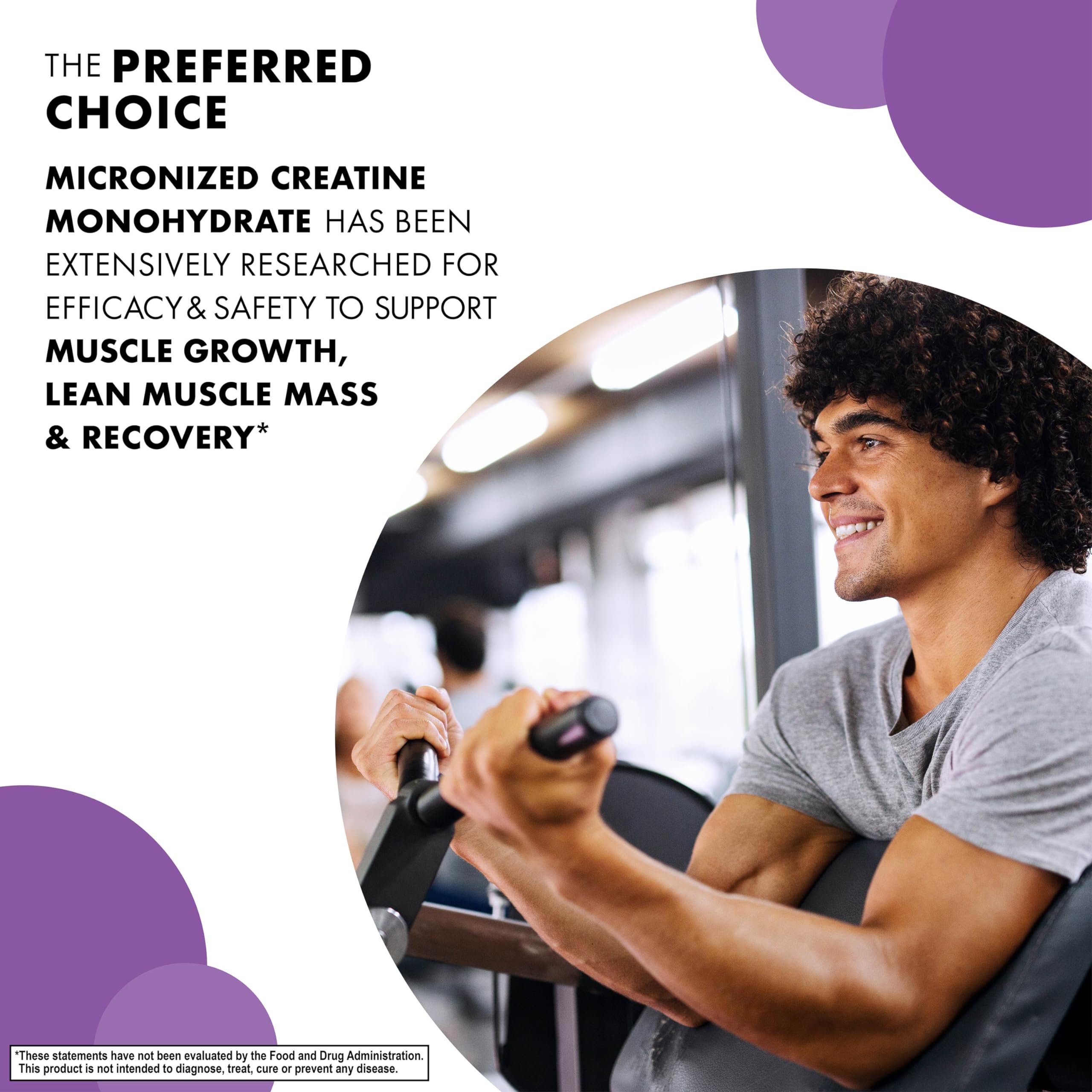 Foto 3 | Suplemento De Monohidrato De Creatina Micronizada De Bluebonnet Nutrition - Venta Internacional.