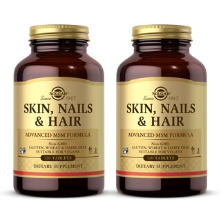 Foto 1 | Suplemento Solgar Para Piel, Uñas Y Cabello 120 Comprimidos X 2 - Venta Internacional.